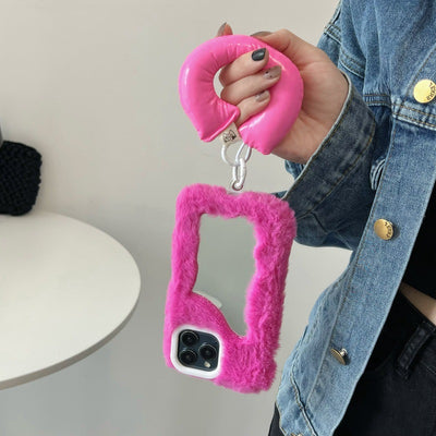 Funda Espejo de Maquillaje Esponjosa para Teléfono - Image 12