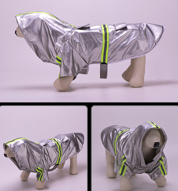 Abrigo Reflectante Impermeable para Perros Medianos y Grandes
