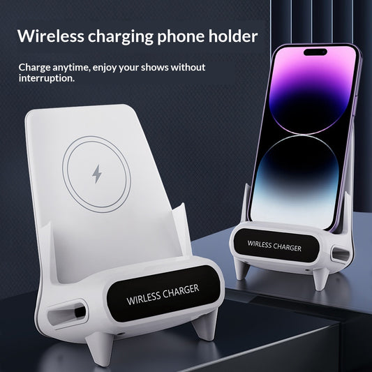 Soporte Ajustable para Celular y Tablet con Audio Mejorado y Carga Rápida
