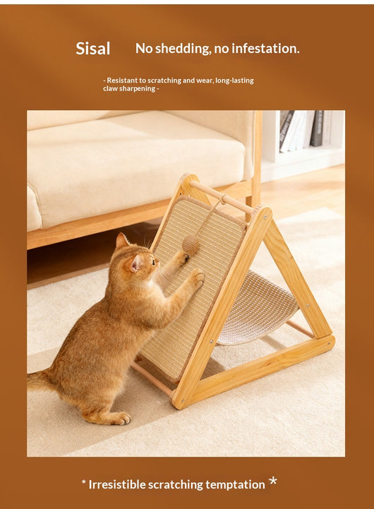 Árbol para Gatos de Madera Maciza Resistente y Fácil de Limpiar - Image 16