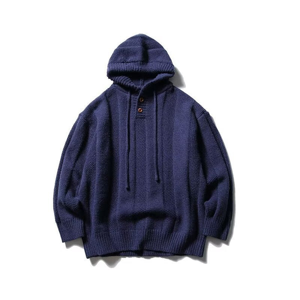 Sudadera Retro Térmica Holgada para Hombre - Image 6