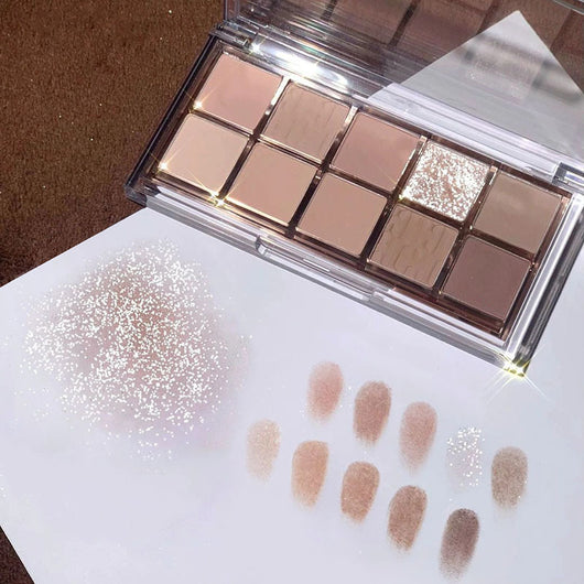 Paleta de Sombras Tierra Mate 10 Colores - Image 9