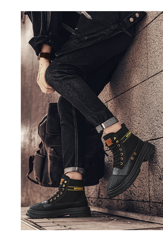 Botas Martin Altas Estilo Británico para Hombre - Image 20