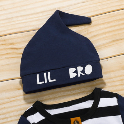 Enterizo Infantil con Diseño de Letras y Parches Estampados - Image 5