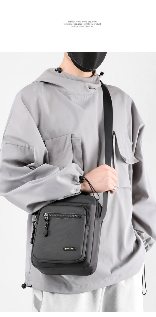 Bolso Crossbody Casual para Hombre - Versátil y Funcional - Image 12