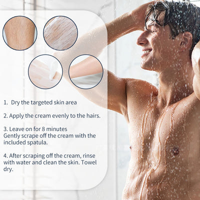 Crema Depiladora para Hombre - Cuerpo Completo, Suave y Sin Irritación - Image 10