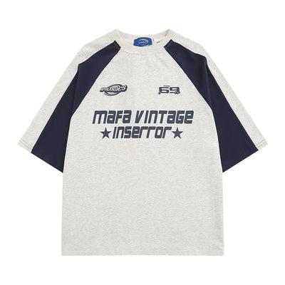 Camiseta Mujer Estilo Urbano Letras Americanas Algodón - Image 10