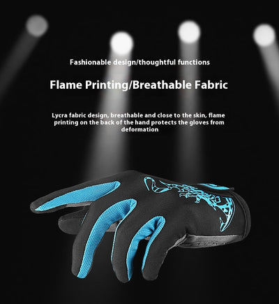 Guantes de Ciclismo de Montaña con Dedos Largos, Transpirables y Absorbentes de Impacto - Image 14
