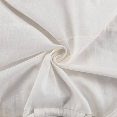 Conjunto Dos Piezas: Blusa Blanca Cropped con Cuello Solapa y Pantalón Ancho Calado con Amarre - Image 30