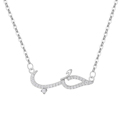 Collar Colgante de Plata Esterlina 925 con Diamantes Completos - Image 5