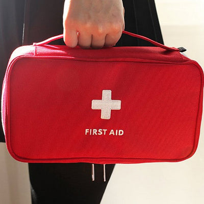 Botiquín de Primeros Auxilios Portátil Grande Rojo para Emergencias, Camping y Viajes - Image 14