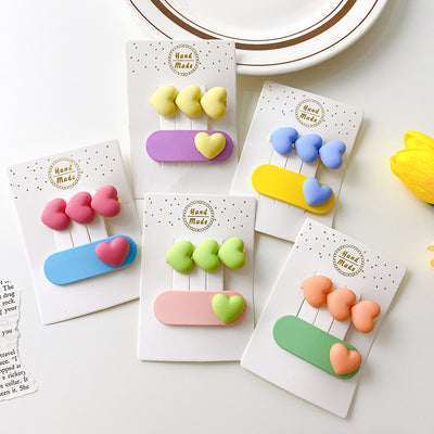 Pasador Candy Color con Clip Lateral - Accesorio de Peinado Elegante - Image 12