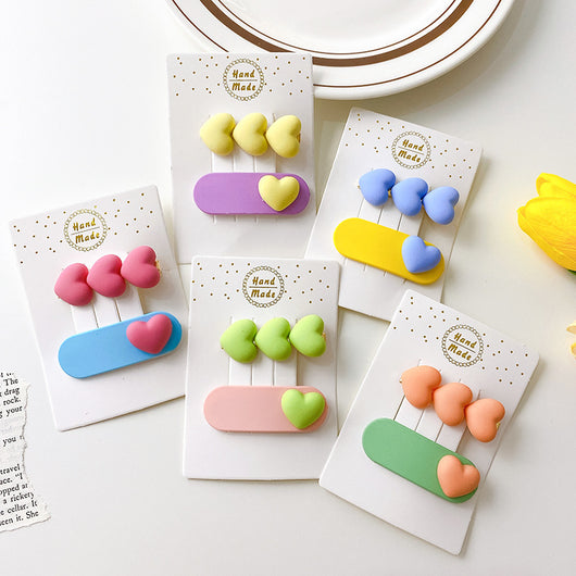 Pasador Candy Color con Clip Lateral - Accesorio de Peinado Elegante - Image 12