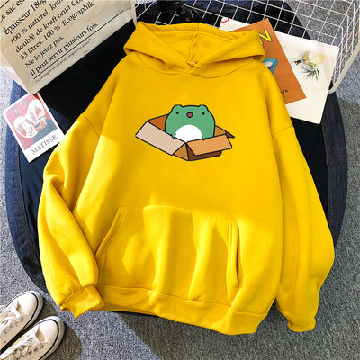 Sudadera Terciopelo Mujer con Capucha - Abrigo Largo Minimalista - Image 5