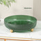 Large Transparent Green Drain Plate