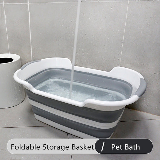 Bañera Plegable de Silicona para Bebés y Mascotas - Antideslizante - Image 20