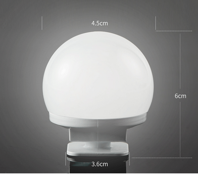 Espejo de Maquillaje LED con Luz Hollywood USB - Iluminación Tricolor Ajustable - Image 9