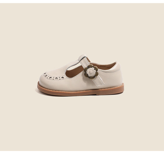Zapatos de Cuero para Niñas Princesa con Suela Antideslizante - Image 14