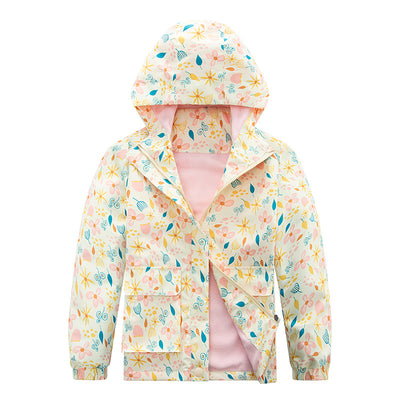 Abrigo Impermeable para Niños con Forro Polar y Diseño Camuflaje - Image 3