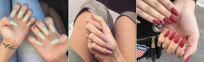 Uñas Postizas Trapezoidales Frost Ballet - Diseño Elegante Listo para Usar - Image 12