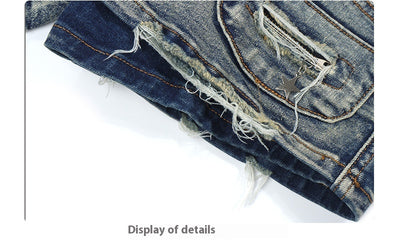 Pantalones Cortos Denim Lavado Efecto Adelgazante - Image 10
