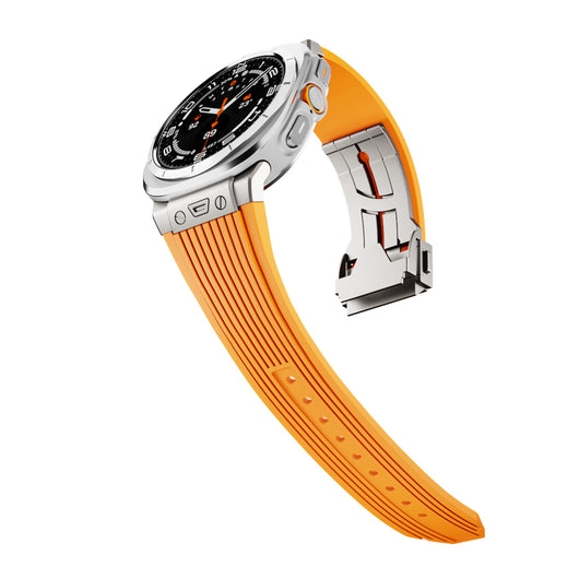 Correa de Reloj de Silicona y Aleación con Textura de Grano - Image 5