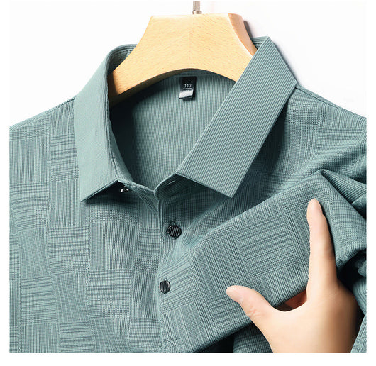 Polo Slim Fit Transpirable con Solapa - Elegancia Moderna para Hombre - Image 24