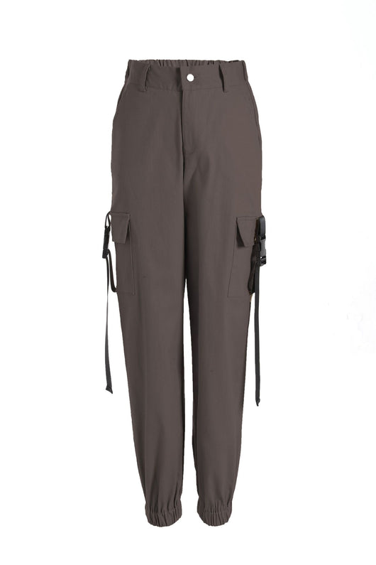 Pantalón Harem Casual para Mujer con Cintura Ajustable - Image 3