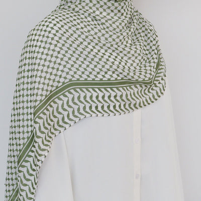 Pañuelo de Chifón Estampado Oriente Medio Dubai Turquía - Image 8