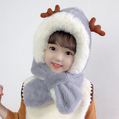 Gorro Infantil con Orejas de Conejo - Bufanda Integrada - Image 7