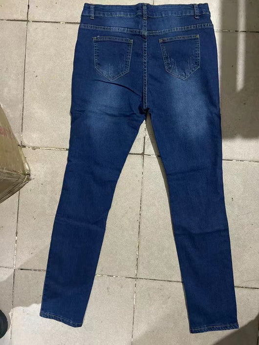 Pantalones Vaqueros Rotos Estilo Estudiante - Image 3