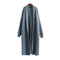 Cardigan Abrigo de Piel de Visón Polar