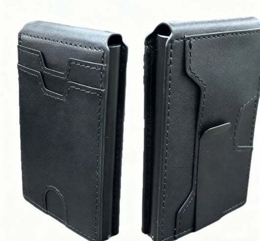 Cartera Automática Anti-robo con Protección Magnética y Apertura Pop-up - Image 2