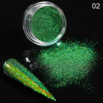 Polvo Brillo Aurora Magic para Uñas - Image 21