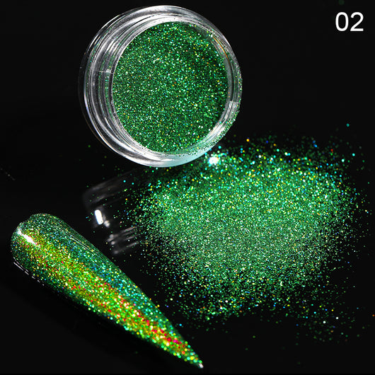 Polvo Brillo Aurora Magic para Uñas - Image 21