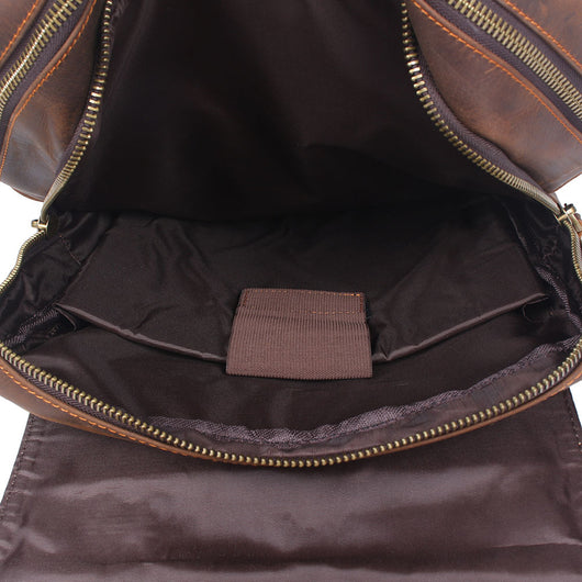 Mochila de Viaje en Cuero Genuino Premium para Hombre - Image 4