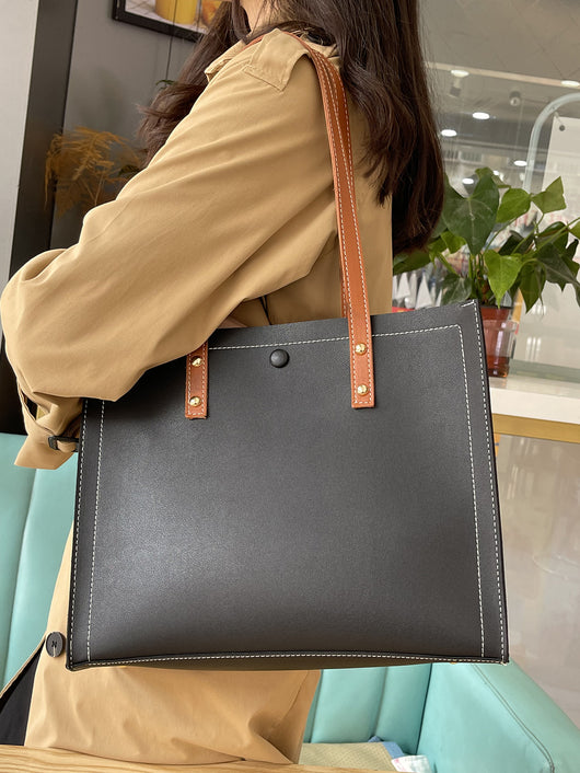 Bolso Tote Elegante con Diseño en Relieve - Estilo Europeo - Image 11