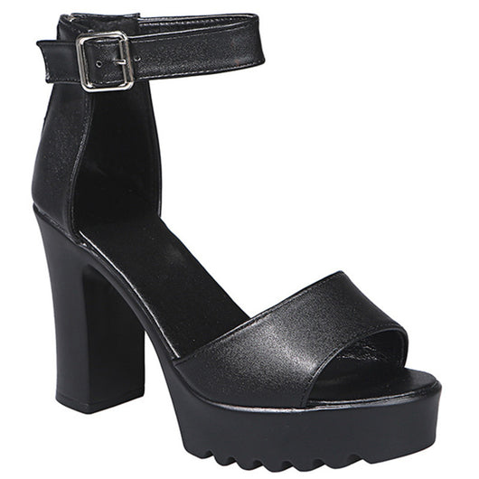 Sandalias Romanas con Talón Alto y Tira Trasera - Image 14
