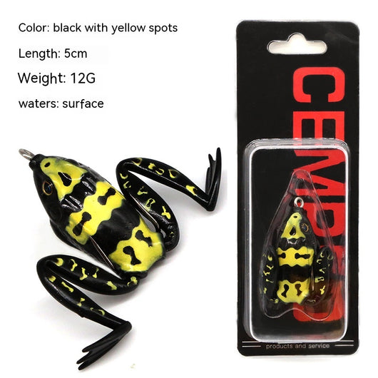 Anzuelo Artificial Bionic Thunder Frog - Doble Gancho para Pesca de Depredadores - Image 7