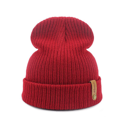 Gorro de Lana Tejida para Hombre y Mujer - Beanie Cálido para Otoño e Invierno - Image 10