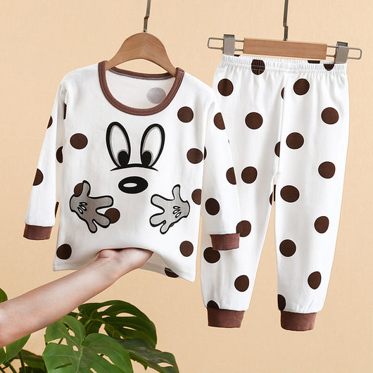Pijama Infantil Estampado CUHK - Conjunto Cómodo para el Hogar - Image 24