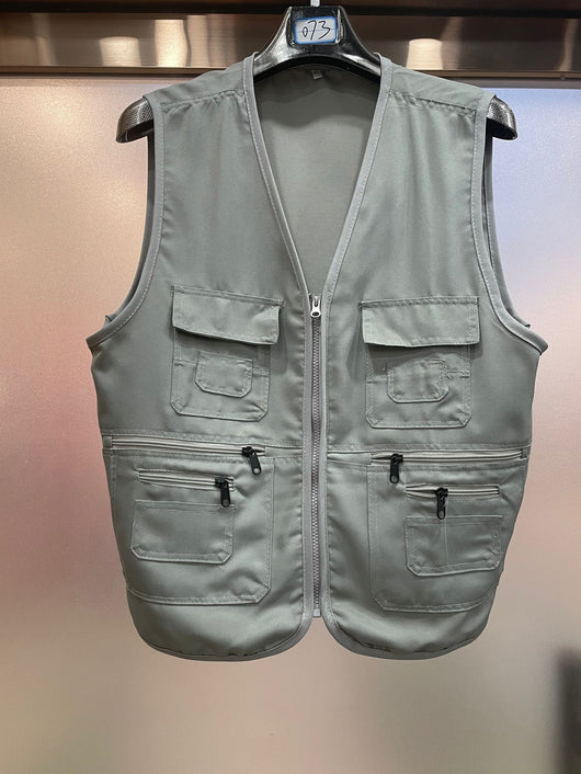 Chaleco Multibolsillos Unisex de Poliéster-Algodón - Image 19