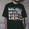 Camiseta Holgada de Manga Corta Estilo Street para Hombre