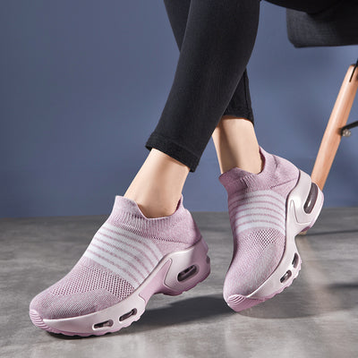 Tenis Deportivos Mujer Malla Transpirable Suela Suave Verano - Image 16