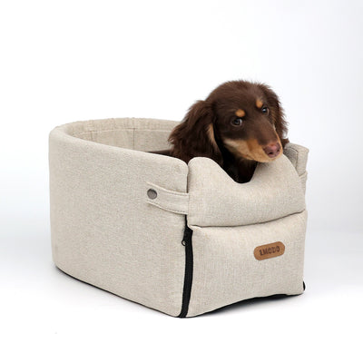Asiento de Auto para Perros Pequeños y Gatos - Transportín Portátil con Seguridad - Image 4