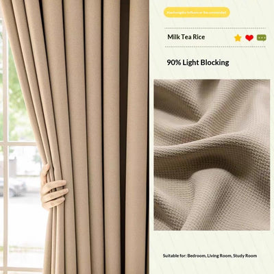 Cortinas Blackout Mira con Lunares de Algodón para Dormitorio - Image 7