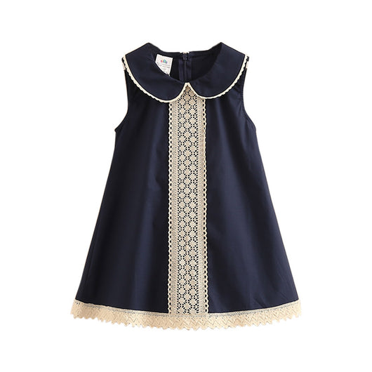 Vestido Elegante con Cuello Bebé - Image 9