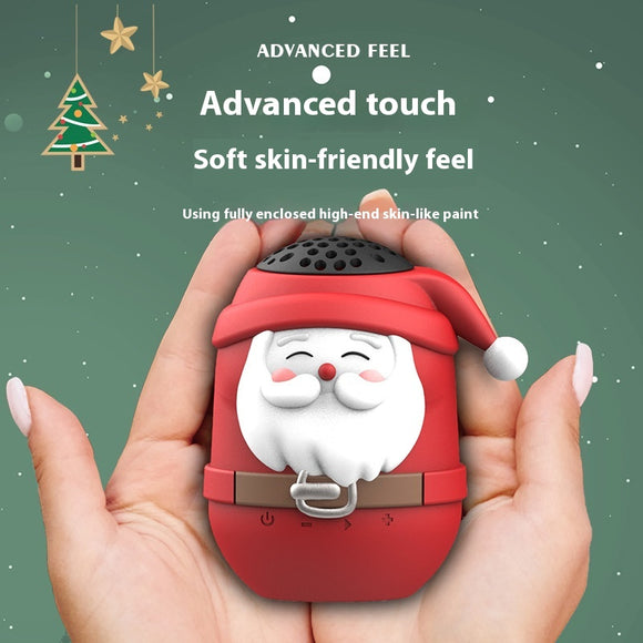 Altavoz Bluetooth Portátil Mini Papá Noel Adorable