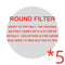 Round Filter 5 Pieces