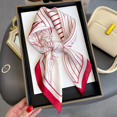 Conjunto Protector Multiuso: Pañuelo, Bolsa de Brazo y Banda para Cabello Coordinada - Image 5